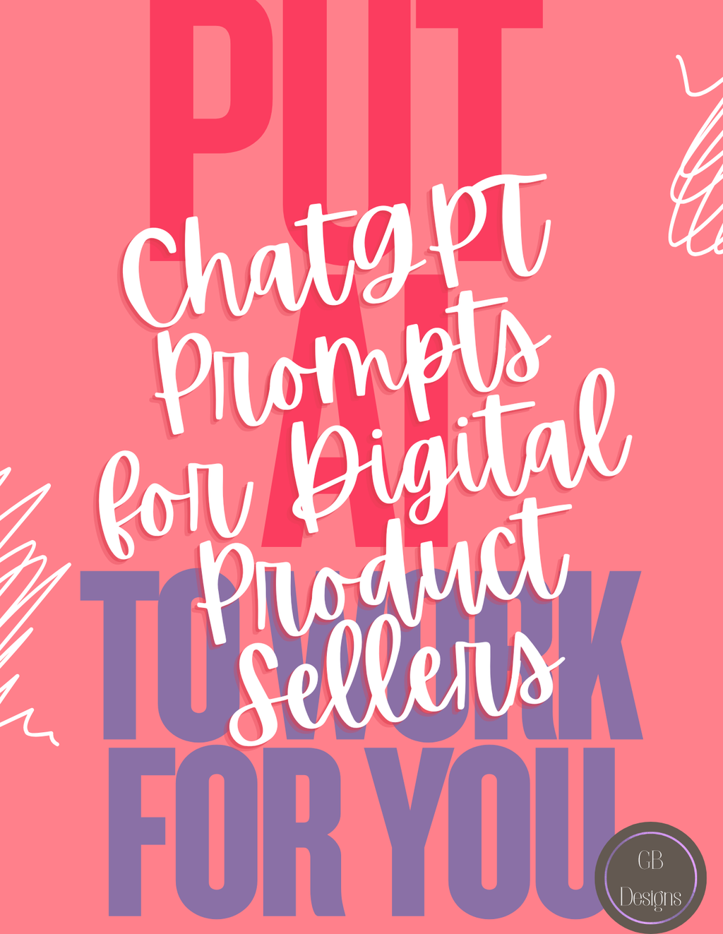 ChatGPT Prompts for Digital Product Sellers | SEO & Listing Generator | AI Tool
